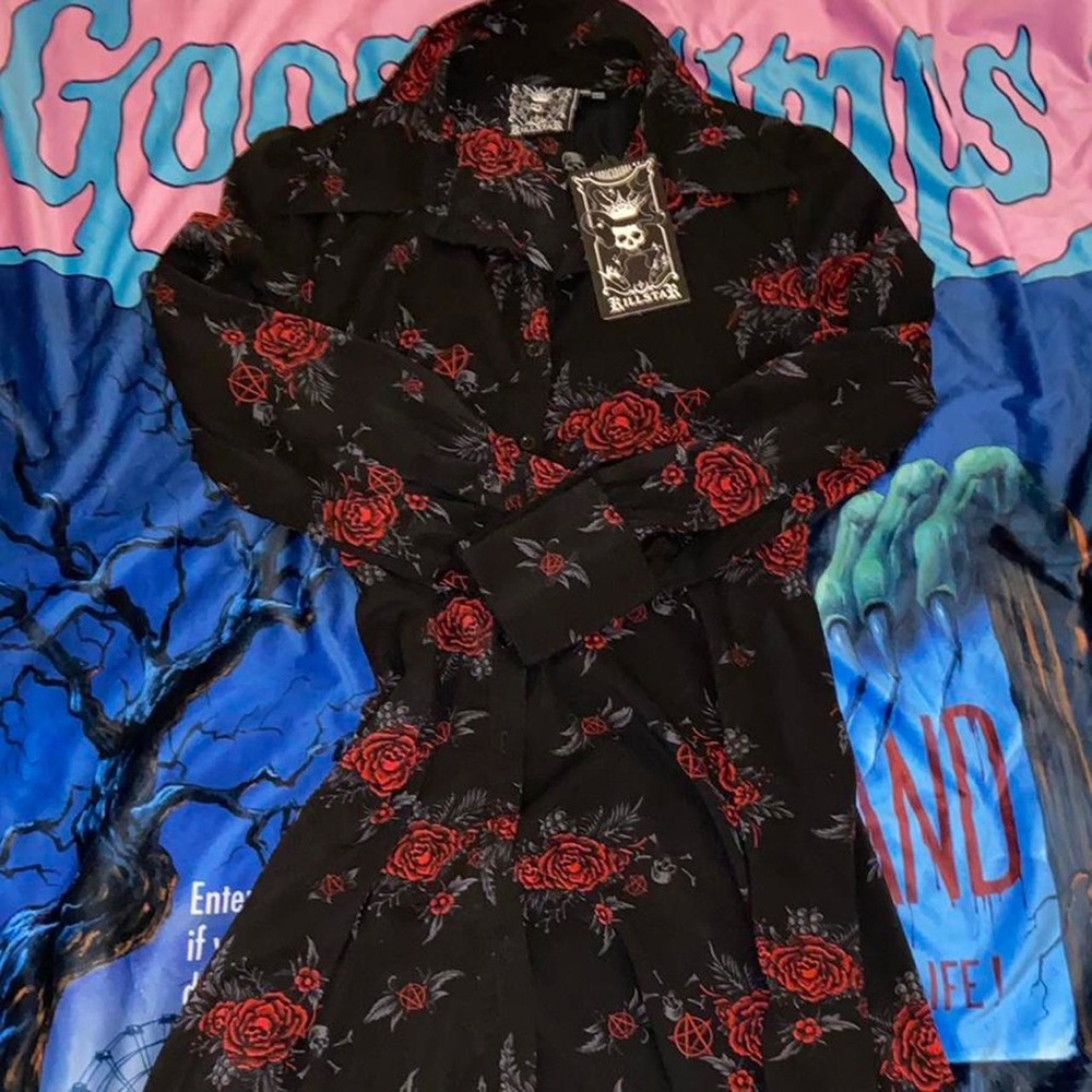 Killstar Pandora Shirt Dress